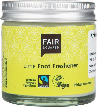 Kosmetika na nohy Fair Squared Krém na chodidla osvěžující s limetkou 50 ml
