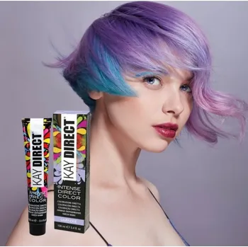 Barva na vlasy KAYPRO DIRECT CRAZY color / Lavender 100ml - intenzivní barva na vlasy bez použití peroxidu