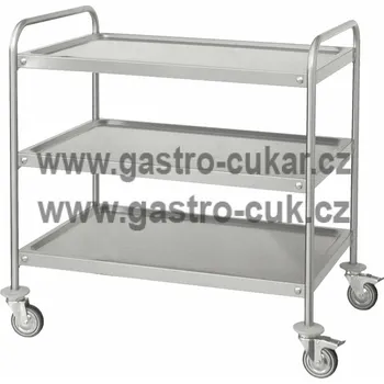 Servírovací stolek OEM Vozík se třemi policemi (1200x600x850/940)