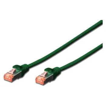 Síťový kabel Digitus Patch Cable,S-FTP, CAT 6, AWG 27/7, LSOH, Měď, zelený 2m DK-1644-020/G
