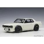 Autoart 1/18 Nissan Skyline GT-R (KPGC-10) Racing verze s běžnou karoserií z roku 1972 (bílá) - expresní doprava