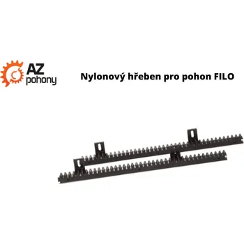 CR502 - nylonový hřeben pro pohon FILO400 a FILO600, 2x0,5m, do 600kg