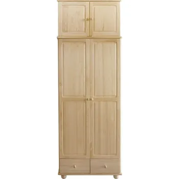 Komoda Šatní skříň s nástavcem 11 Barevné provedení: Olše světlá