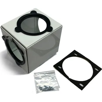 Kouřovod Brilon biaxiální adaptér 2xDN80 (kostka)