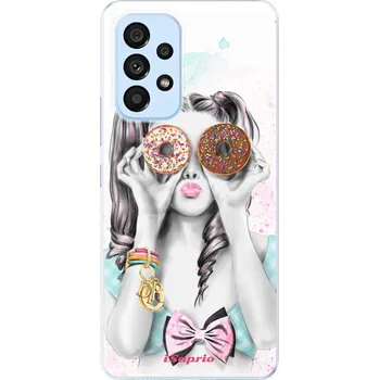 Pouzdro na mobilní telefon Odolné silikonové pouzdro iSaprio - Donuts 10 - Samsung Galaxy A53 5G