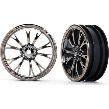 RC vybavení Traxxas disk Weld chromovaný černý (přední) (2)