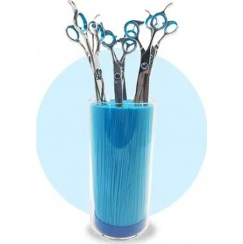 Phoenix Držák nůžek modrý v 22,5 cm / průměr 11,3 cm