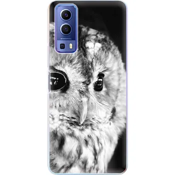 Pouzdro na mobilní telefon Odolné silikonové pouzdro iSaprio - BW Owl - Vivo Y72 5G
