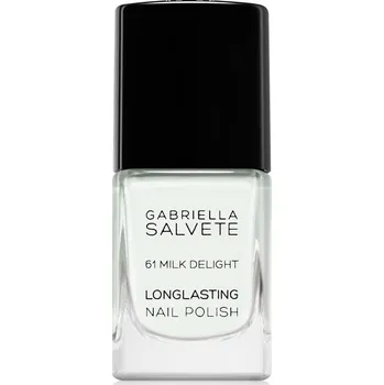 Lak na nehty Gabriella Salvete Longlasting Enamel dlouhotrvající lak na nehty s vysokým leskem odstín 61 Milk Delight 11 ml