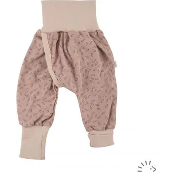 Dětská deka Bezplenkové kalhoty Iobio Beige Leaves 62/68