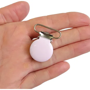 pant Šlový závěs lakovaný 25mm, růžový - 1ks