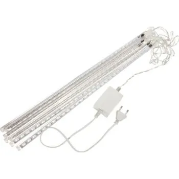 Vánoce VOR RAM 623-30 vánoční trubičky 30cm dlouhé, efekt padající déšť, IP20 bílá