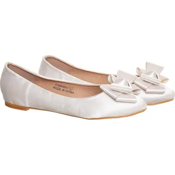 Dámské baleríny Recenze Chi Chi London Dámské svatební baleríny bílé 41