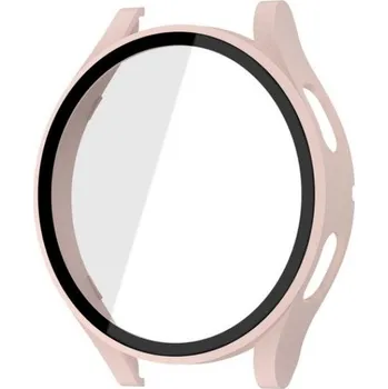 Příslušenství k chytrým hodinkám Ochranný kryt pro Samsung Galaxy Watch 4 - Béžovo růžový, 40 mm