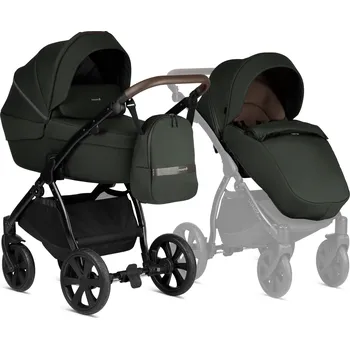 Kočárek Noordi Luno All Trails 2v1 2022, Forrest Green