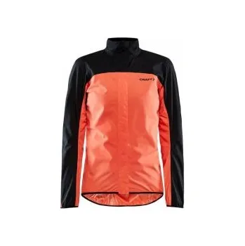 Cyklistická bunda CRAFT CORE Endur Hydro W růžová s černou 1910566-999825 S; Černá bunda + DÁREK DLE VÝBĚRU!