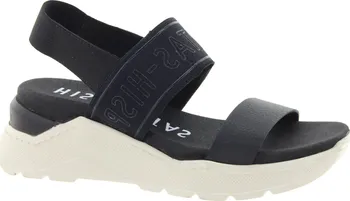 Dámské sandále HISPANITAS Dámské kožené černé sandálky HV221804-BLACK-255 Velikost 38