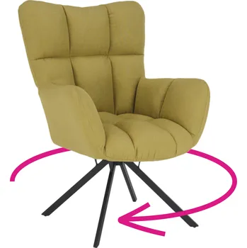 Křeslo Otočné křeslo KOMODO pistáciová