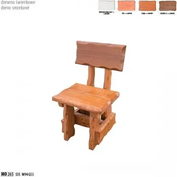 Drewmax Zahradní židle MO265 | ořech lak | výprodej