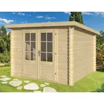 Zahradní srubový domek 28 mm Jorgen 290X290 (Zahradní srubový domek 28 mm)