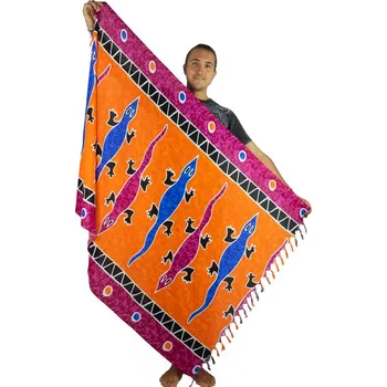 Šátek Sarong / pareo Lizard Kali, Sittar