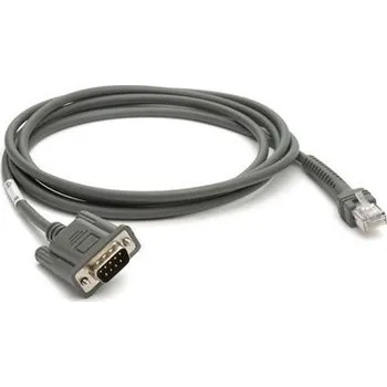 Kancelářská technika Zebra connection cable, RS-232, Nixdorf, rev. B (CBA-R08-S07ZBR)