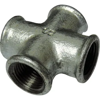 Instalatérský materiál Kříž, 1", pozink