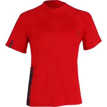 Neoprenový oblek Tričko rashguard XSCAPE RED pánské krátký rukáv, Aqualung XL