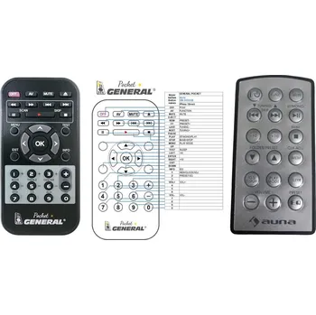 Dálkový ovladač General AUNA VM-190/USB - náhradní dálkový ovladač