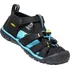 Chlapecké sandály Keen Seacamp II CNX Children Black/Keen Yellow