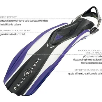 Ploutve Ploutve SHOT FX, Aqualung x-large white arctic