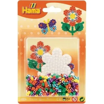 zažehlovací korálek HAMA ZAŽEHLOVACÍ KORÁLKY MIDI - KORÁLKOVÝ SET KVĚT