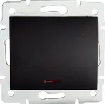 KANLUX LOGI Zvonkové tlačítko s LED - černá matná