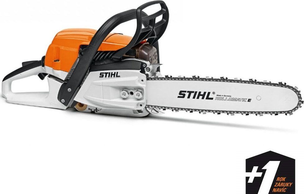 STIHL MS 261 (Velmi mnohostranná pila STIHL MS 261 s benzinovým motorem střední výkonové třídy. Úsporná, s nízkými vibracemi, univerzálně použitelná při ošetřování lesních kultur a hustých porostů)