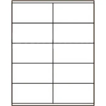 Samolepící etiketa KZK Samolepicí etikety Bílá 1000 ks 105x57 mm