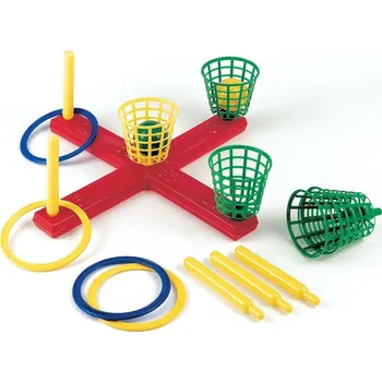 FRABAR Kříž s košíky a míčky do písku