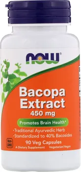 Přírodní produkt Now Foods Bakopa extrakt 450 mg 90 cps.