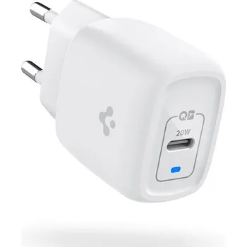 Síťová nabíječka pro mobilní telefony a tablety Spigen Pe2009Eu Powerarc Network Charger PD20W/3A white