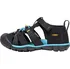 Chlapecké sandály Keen Seacamp II CNX Children Black/Keen Yellow