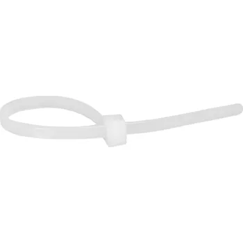 Stahovací páska LEGRAND Pásek vázací 180x2,4 přírodní (100ks) 032032