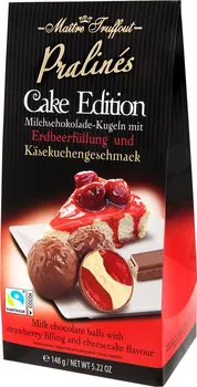 Bonboniéra Maitre Truffout Cake Edition 148 g jahodový cheesecake