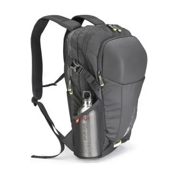 Zavazadlo na motocykl EA129 batoh GIVI s vyztuženým víkem, černý, objem 15 l., Cordura (základní řada EASY), od 2021