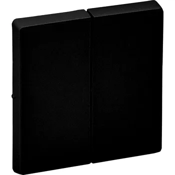 vypínač LEGRAND Kryt VALENA LIFE 756022 dvojitý černý 756022