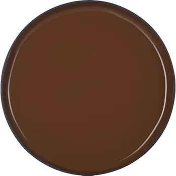 Talíř Jídelní talíř CARACTERE, velký, hnědá Tonka, REVOL