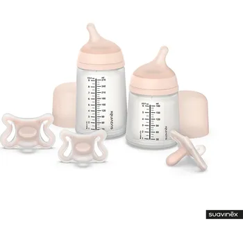 sada Zero.Zero antikoliková lahev 180ml + dudlík 2/2M