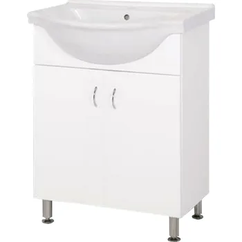 Koupelnový nábytek Multi Pro skříňka včetně umyvadla 66 cm, bílá, PRO65NOVA