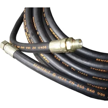 Zahradní hadice Semperit SEMPERIT 19/31 AQUAPRESS 250 IK25 - ID 19/31-120 m - pro čištění kanalizací G3/4" (-30/+80°C)