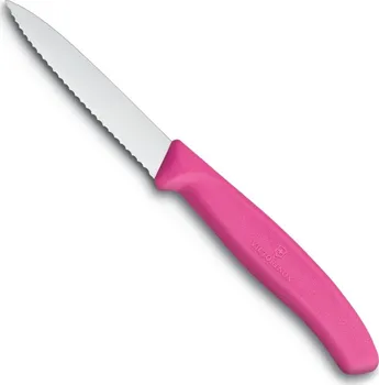 Kuchyňský nůž Victorinox Swiss Classic 6.7636.L115 8 cm zoubkovaný nůž na zeleninu růžový