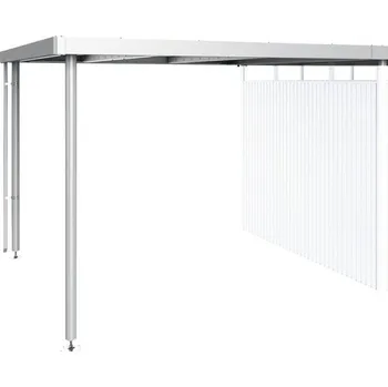 Příslušenství pro zahradní stavbu Biohort Postranní střecha pro HighLine H3 stříbrná metalíza