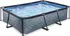 Bazén Exit Toys Stone Pool 220 x 150 x 65 cm + filtrační pumpa